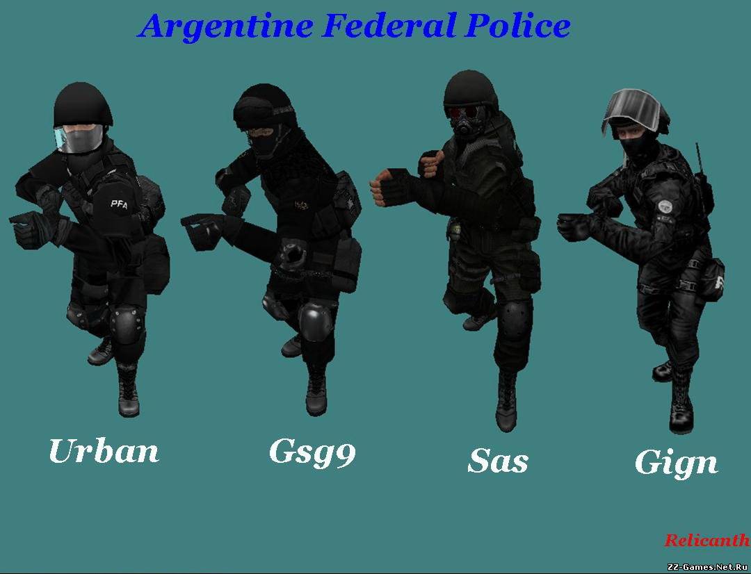 Argentina Federal Police (Skins CT)