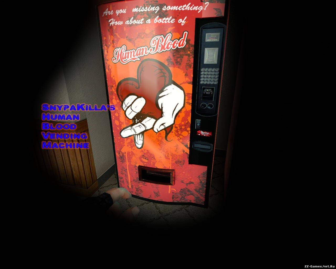 Human Blood Vending Machine