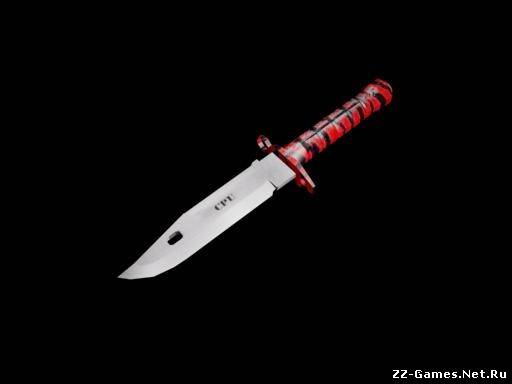 CPU Red Tiger Knife (model made by Will)