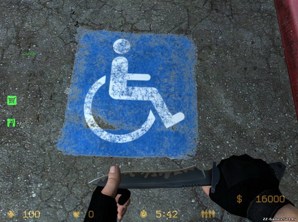 A random handicap sign!