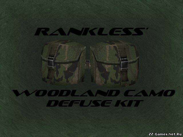 Woodland Camo Defuse Kit