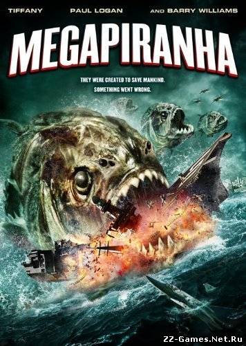 Мега пиранья (2010) DVDRip