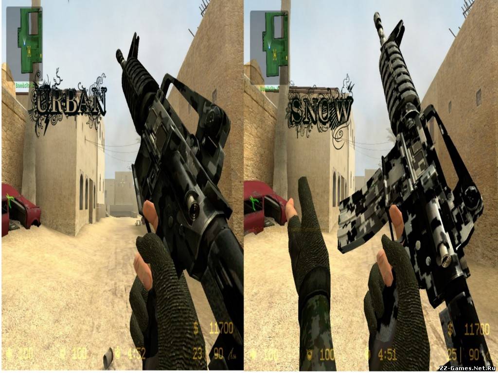 M4A1Extra Camo Pack Exclusive