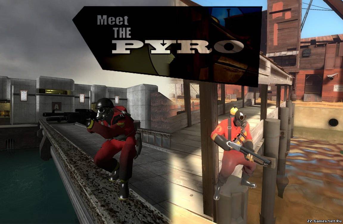 SAS - Meet the Pyro! из TF2 для CSS