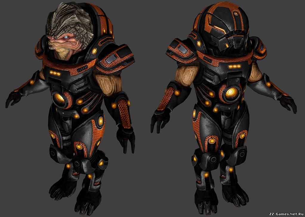 Grunt v2 скина для админа из игры Mass Effect 2