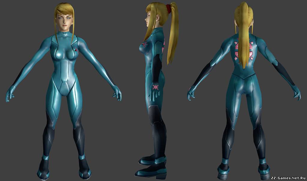 Zero Suit Samus женский скин для админа