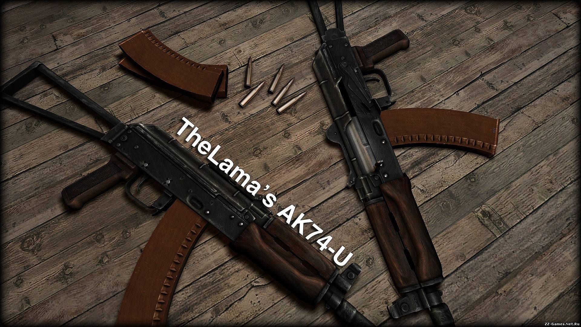 TheLama's AK74-u on Unkn0wn's Animations